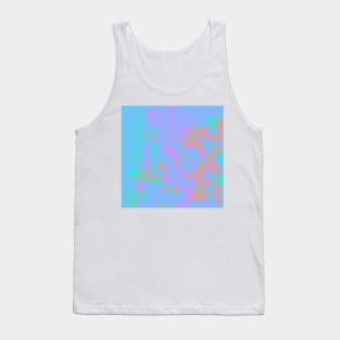 Faded rainbow abstract Tank Top